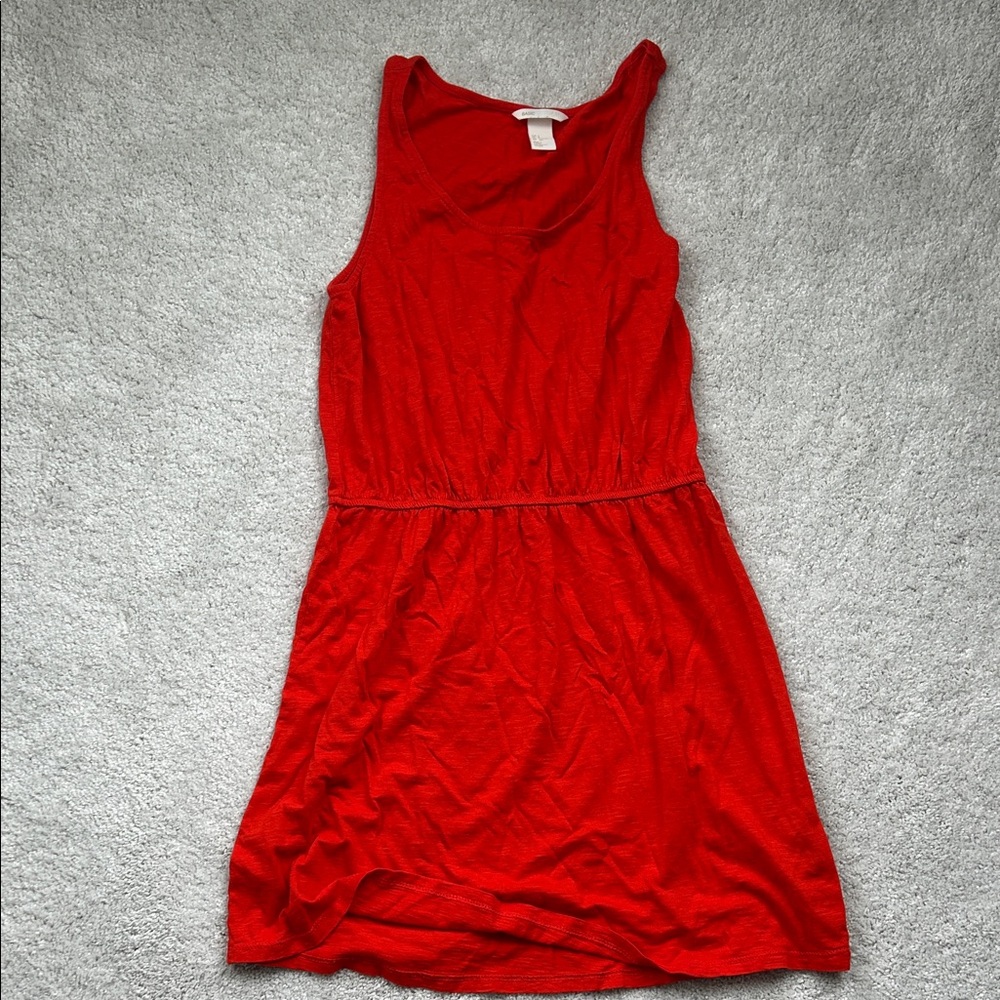 H&M Vibrant Red Mini Dress